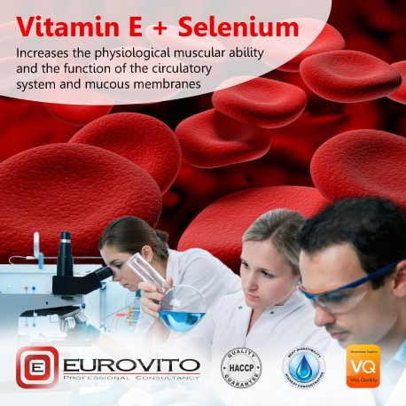 Etykieta produktu Vitamin E + Selenium 