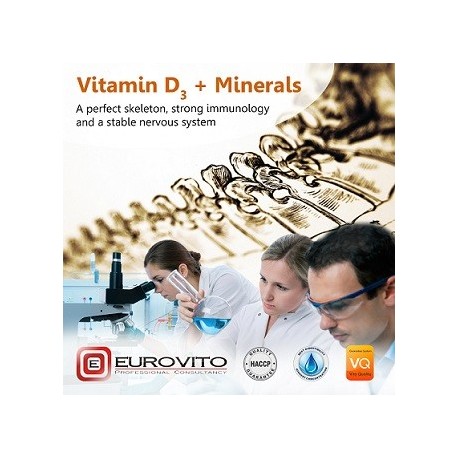 Etykieta Vitamin D3 + Minerals 5 kg 